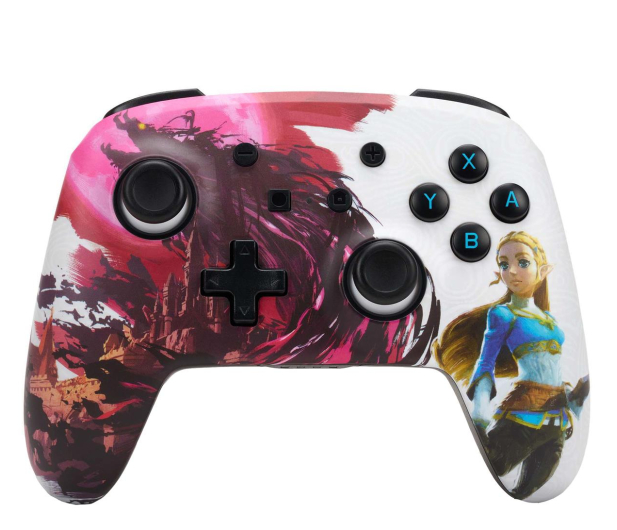 PowerA SWITCH Pad bezprzewodowy Enhanced Zelda Blood Moon - 1122413 - zdjęcie